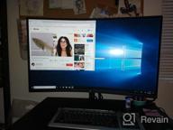 img 1 attached to Z Edge 32" Curved Gaming Monitor 1920X1080, 180Hz by Z-EDGE review by Sam Aaronson