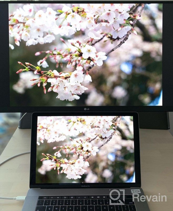 img 1 attached to LG 27UL850-W Display: Enhanced DisplayHDR 🖥️ Connectivity & 4K Resolution, Adjustable - 27UL850-W review by Slam Medina