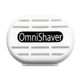 img 4 attached to Защитите свою бритву с помощью футляра Omishaver: держите лезвия острыми и чистыми, белое решение для хранения бритвы