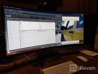 img 1 attached to 🖥️ Sceptre E345B-QUT168: UltraWide 3440x1440 Monitor with Built-In Speakers, Flicker-Free Technology, Blue Light Filter, Frameless Design, HD IPS Display review by Chris Foster