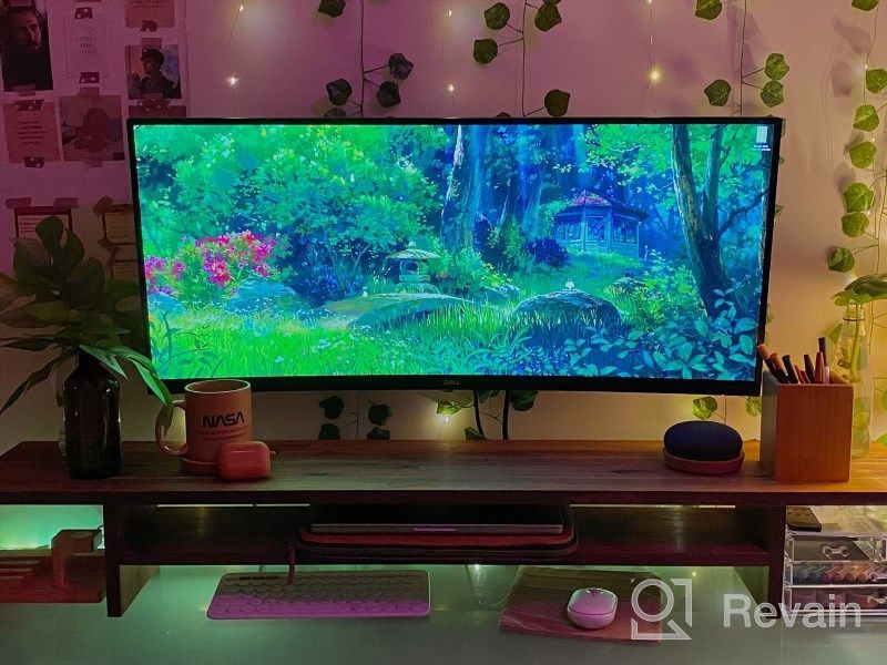 img 1 attached to Dell 34 Inch Ultrawide Monitor P3421W: QHD 🖥️ 3440X1440P, 60Hz, Flicker-Free, Swivel Adjustment, Anti-Glare Coating, USB-C, Curved Display review by Corey Parson