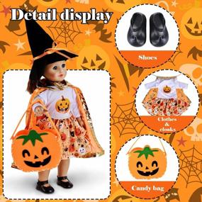 img 1 attached to Halloween Fun For Your American Girl Doll: 18 Inch Doll Costumes, Accessories & Decorations