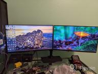 img 1 attached to Ultimate Performance: CRUA 2560X1440P Borderless Mountable 23.8" Frameless IPS Monitor review by Evan Jones