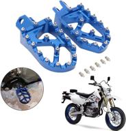 🏍️ enhance your dirt bike experience with lengthened cnc footpegs for rm250, rm125, rmx250, drz400 and more! логотип