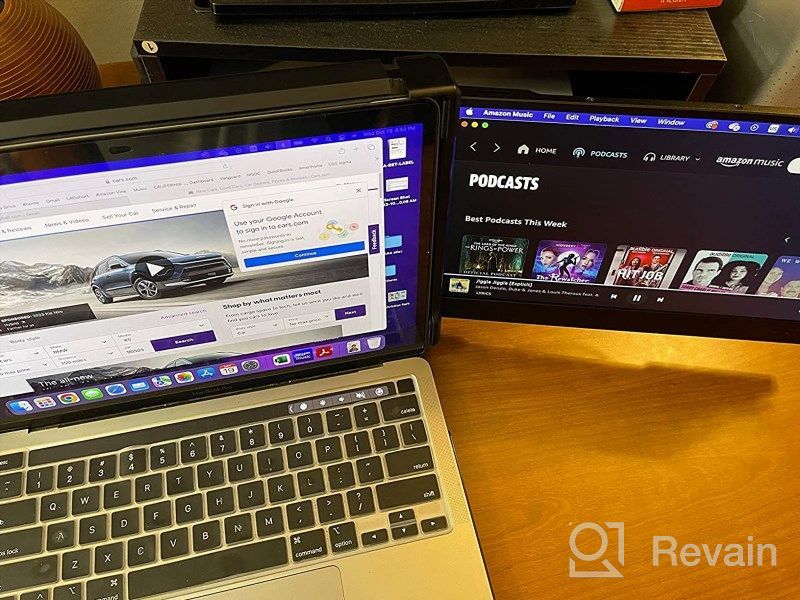 img 1 attached to Enhanced Productivity on the Go: KEFEYA Portable Monitor 12" - 1920X1080P, 60Hz review by Jarel Carrera
