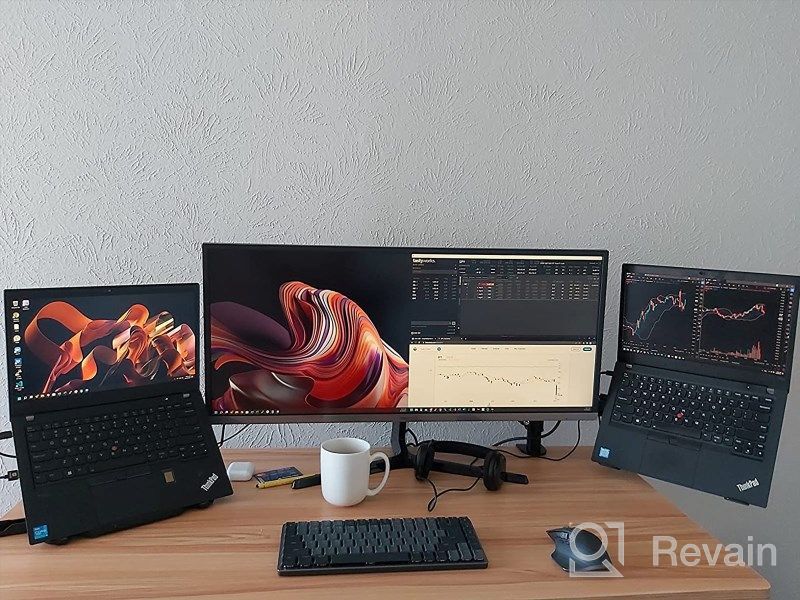 img 1 attached to Samsung S34J55W 34 Inch Ultrawide LS34J550WQNXZA: Enhanced 75Hz Flicker-Free Display with Tilt Adjustment and Ultrawide Screen review by Peter Hammon