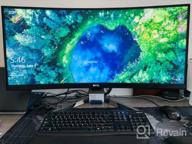 img 1 attached to Enhanced BenQ EX3203R Monitor with FreeSync DisplayHDR - 31.5 Inch, 2560X1440P, Curved Design, HDMI Connectivity review by Papi Alvarez
