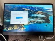 img 1 attached to 💻 COOLHOOD Ultrawide Portable Monitor with 17.3" Screen, 1920X1080MP, 60Hz Refresh Rate, Blue Light Filter, and Super Thin Design review by Adam Jackson