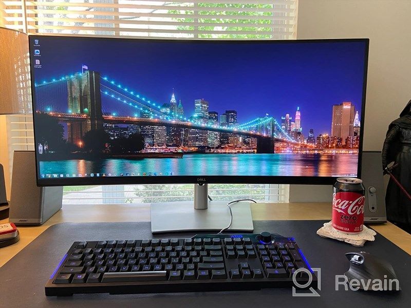 img 1 attached to Dell 34 Inch Ultrawide Monitor P3421W: QHD 🖥️ 3440X1440P, 60Hz, Flicker-Free, Swivel Adjustment, Anti-Glare Coating, USB-C, Curved Display review by Greg Ingol