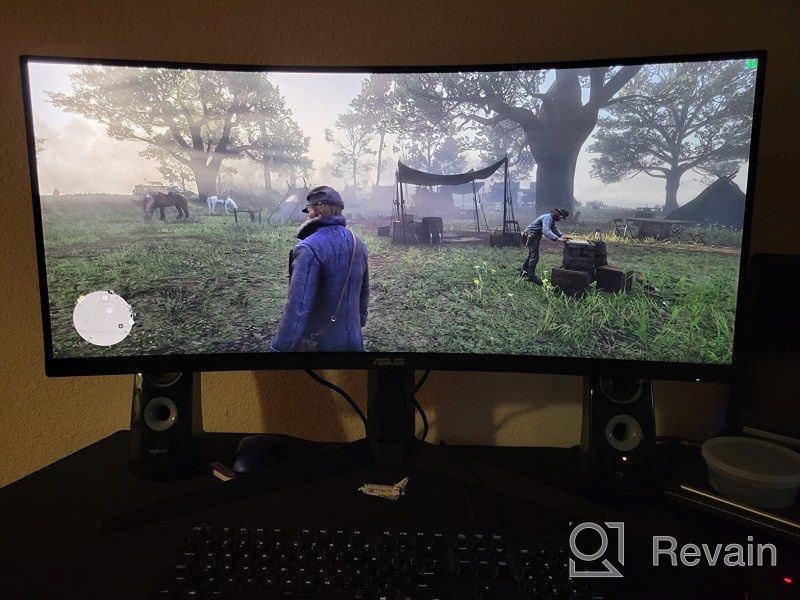 img 1 attached to ASUS VG34VQL1B Adjustable DisplayHDR DisplayPort, 165Hz Refresh Rate, Flicker-Free, Tilt, Height, and Swivel Adjustments review by Gavin Schupbach