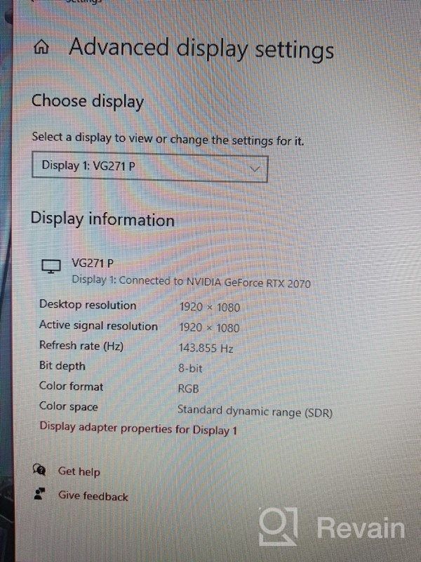 img 1 attached to Acer VG271 Display: 1080P, 144Hz, DisplayHDR400, Built-In Speakers & More review by Lawrence Serrano