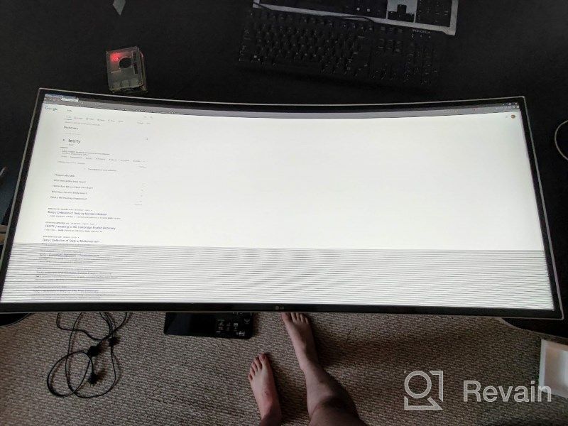 img 1 attached to Experience Ultra-wide Viewing with LG 38WN75C-B - 38 Inch Class Monitor with Adjustable Height and Tilt Adjustment review by Dan Jackson