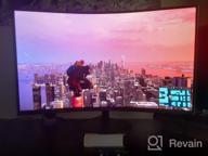 img 1 attached to 💫 Samsung 27-inch Curved FreeSync Monitor with 1920x1080p Resolution and 75Hz Refresh Rate, Model LC27T550FDNXZA review by Dan Phillips