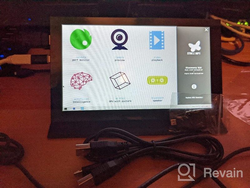 img 1 attached to 🍓 Raspberry APROTII 7" Portable HDMI Capacitive Touchscreen - AR 7+ [1024X600] review by Mike Heisler