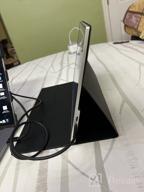 img 1 attached to Cocopar USB C Portable Monitor: Mountable 15.6" FreeSync Display with 1920X1080P Resolution, Blue Light Filter, 60Hz Refresh Rate, Built-In Speakers, Frameless Design - Y156FH7XD review by Michael Rodriguez