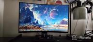 img 1 attached to AOPEN 27HC5R Pbiipx Curved Monitor with FREESYNC Technology, Full HD 165Hz Refresh Rate review by Mark Fox