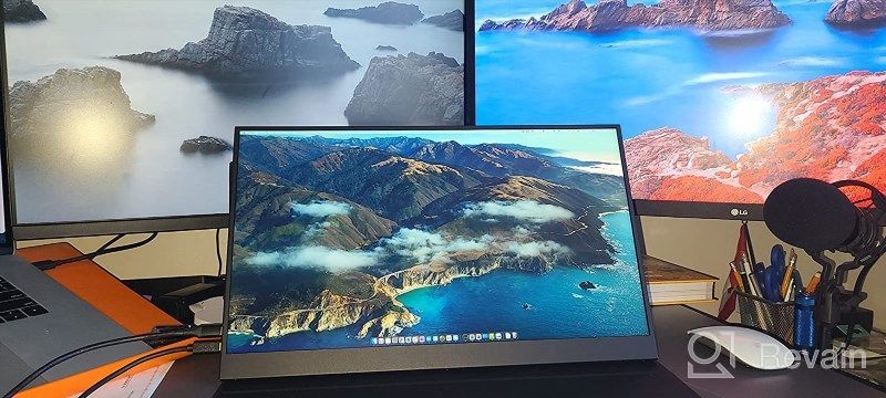 img 1 attached to 17.3" Portable EVICIV FreeSync Monitor - 2560X1440 Resolution, Anti-Glare Coating, Tilt Adjustment, Ultrawide Screen, HD review by Kevin Wanvig