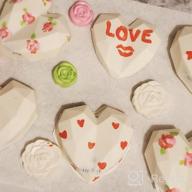картинка 1 прикреплена к отзыву Ослепление от вкуса: большая силиконовая форма-сердечко для идеальных тортов, шоколада и желе - поставляется с 4 мини-молотками! от John Thawngzauk