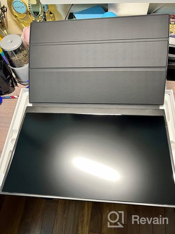 img 1 attached to 💻 COOLHOOD Ultrawide Portable Monitor with 17.3" Screen, 1920X1080MP, 60Hz Refresh Rate, Blue Light Filter, and Super Thin Design review by Hedgeworth Debwany