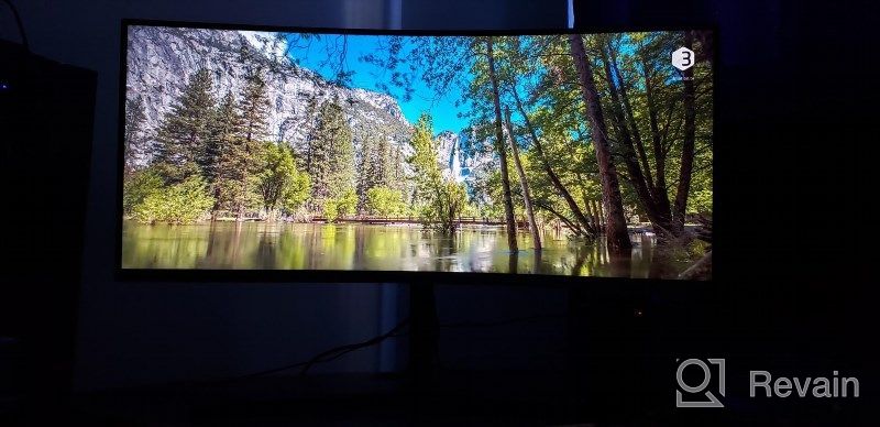 img 1 attached to Samsung LC34H890WJNXGO Ultrawide Curved Monitor with 3440x1440 Resolution, 100Hz Refresh Rate, Tilt and Height Adjustment, and Flicker-Free Technology review by Mudassar Thibeault