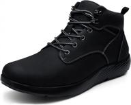 удобные и водонепроницаемые ботинки vostey chukka для мужчин | повседневный стиль кроссовок средней высоты логотип