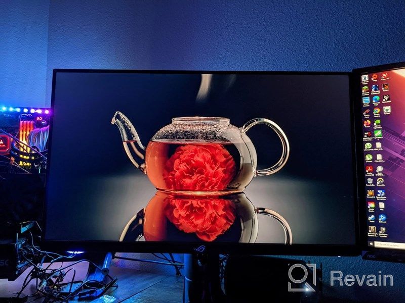 img 1 attached to ASUS XG27AQ: DisplayPort DisplayHDR 2560X1440 at 170Hz with Height Adjustment, Blue Light Filter, IPS, and HDMI review by Kevin Staver