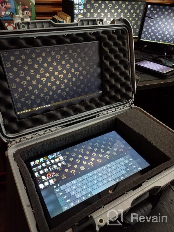 img 1 attached to G-STORY G STORY Ultrathin Touchscreen Monitor, 15.6" 1920X1080P 60Hz, Built-In Speakers, Tilt Adjustment, Flicker-Free, USB Hub, GSV56FT IPS – Direct Connected Compatible review by Carlos Millions