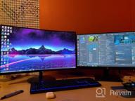 img 1 attached to Acer XZ273U Pbmiiphx Zero Frame FreeSync 165Hz Curved Gaming Monitor with 🖥️ Height Adjustment, High Dynamic Range, and HDMI Connectivity For Stunning 2560X1440 HD Visuals. review by Marc Lucas