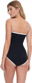 img 1 attached to Sail To Sunsets Bandeau One Piece For Women By Gottex