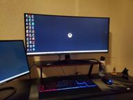 img 1 attached to LG 34GL750-B Ultragear 34 Inch UltraWide Screen, Curved, Height Adjustable, 144Hz, Adaptive Sync review by Cory Peverelle