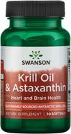 boost your health with swanson krill oil & astaxanthin 30 sgels! logo