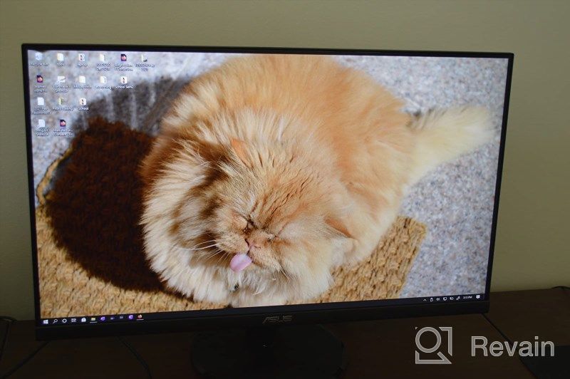 img 1 attached to ASUS VA27DQ 1080P Monitor with Adaptive Sync, 75Hz Refresh Rate, 🖥️ Frameless Design, Blue Light Filter, Flicker-Free Technology, Tilt Adjustment, and LED Backlighting review by Brian Thompson