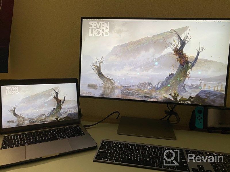 img 1 attached to Upgrade Your Display with Lenovo Q27H 10 27 Inch Monitor: Backlit 2560X1440P, 75Hz, USB Hub, Low Blue Light, IPS Technology review by Jeff Christensen