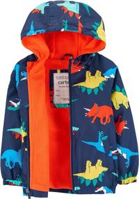 img 2 attached to Discover the Supreme Comfort of Carters Fleece Perfect Midweight Jacket for Boys' Clothing at Jackets & Coats!