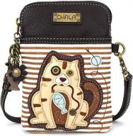 📱 chala cell phone purse for women - crossbody handbags & wallets with wristlets logo