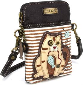 img 3 attached to 📱 Chala Cell Phone Purse for Women - Crossbody Handbags & Wallets with Wristlets