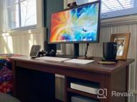 img 1 attached to 💻 LG 24MD4KL B Ultrafine Monitor with Built-in Speakers and 4K IPS Display review by Steve Martin