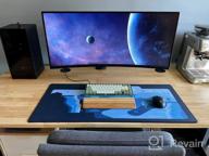 img 1 attached to Monoprice Curved Ultrawide Gaming Monitor 34", 165Hz, Adaptive Sync, ‎142772 review by Tyler Fournier