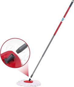 img 3 attached to 🧹 Enhanced Replacement Handle - Compatible with O-Ceda Spin Mop (1 Piece)