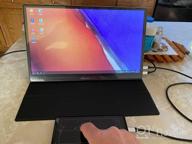 img 1 attached to Dragon Touch S1 Pro Portable Monitor with FreeSync, 15.6 Inch IPS Display, 3840X2160P, 100% sRGB, Built-in Speakers, HDR, VESA Compatible, HDMI, and HD Support review by Dave Dor