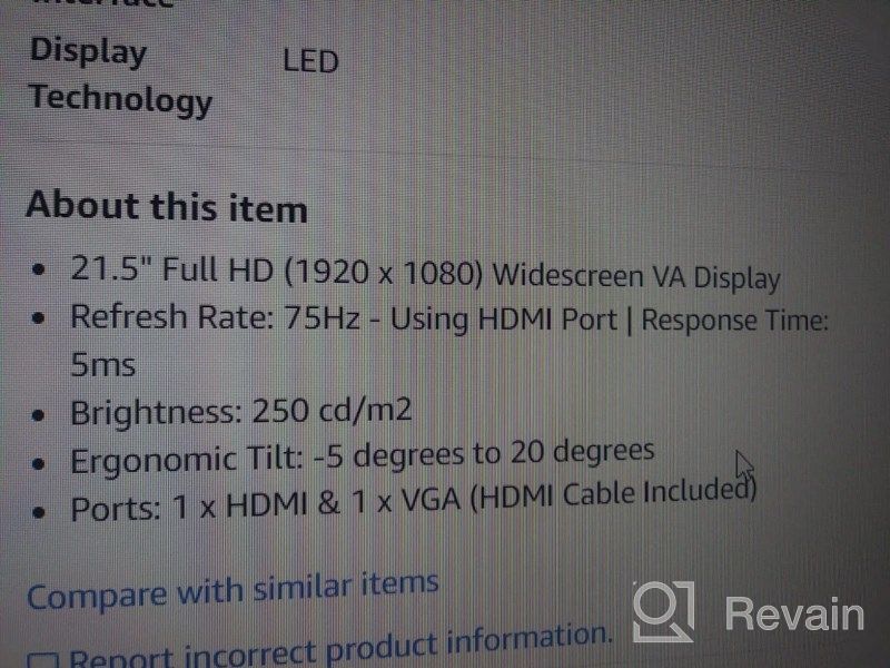 img 1 attached to AOPEN UM.HE1AA.001 27E1 Monitor with 75Hz Refresh Response and Wide Screen review by Justin Parker