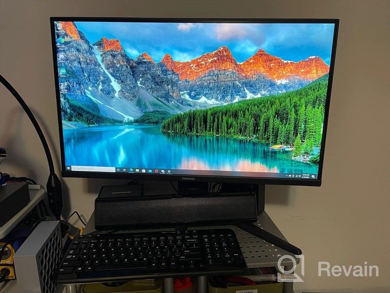 img 1 attached to 🖥️ Upgrade Your Gaming Setup with SAMSUNG's Borderless 144Hz LF24G35TFWNXZA Monitor with FreeSync and Flicker-Free Technology". review by Edwin Tanamas