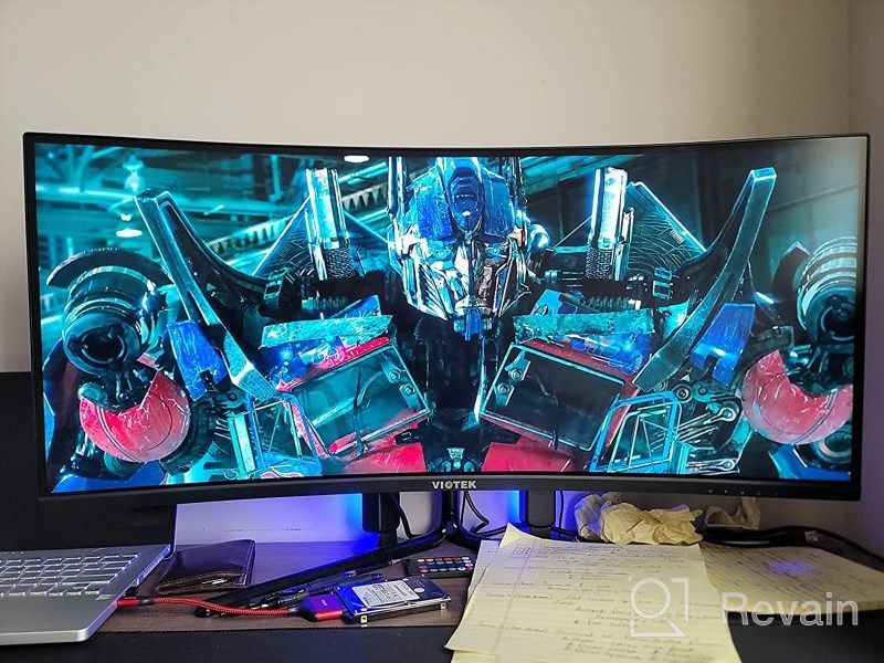 img 1 attached to Experience Superior Gaming with the VIOTEK GNV34DB2 34 Inch UltraWide Monitor: 3440X1440, 100Hz, Adaptive Sync, HDMI review by Ethan Theriot