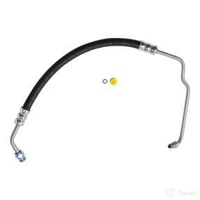 img 3 attached to 🔧 Replacement Power Steering Pressure Hose - Edelmann 80235 for 2002-97 Ford Expedition, F Series, Lincoln Navigator (Black)