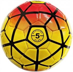 img 3 attached to 12-Pack Premium Durable Soccer Ball Size 5 Bulk Wholesale With Pump