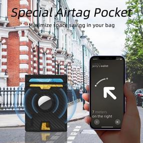 img 3 attached to 🔒 Wustentre AirTag Minimalist Anti-Theft Accessories