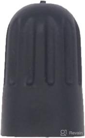 img 3 attached to 🔒 JESBEN Black TPMS Tire Valve Stem Long Caps: Durable Plastic Cap with Rubber Seal (10 Qty) for TR20008 - Long-lasting Protection for Your Tires