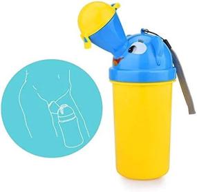 img 2 attached to Travel Friendly Baby Potty Urinal For Boys And Girls - Reusable And Portable Pee Training Cup For Car Camping Emergencies (Yellow)