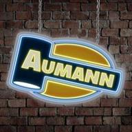 aumann vintage power 로고