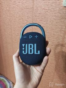 img 5 attached to JBL Clip 4: Черный портативный Bluetooth-динамик с водонепроницаемыми и пылезащитными функциями и встроенным аккумулятором